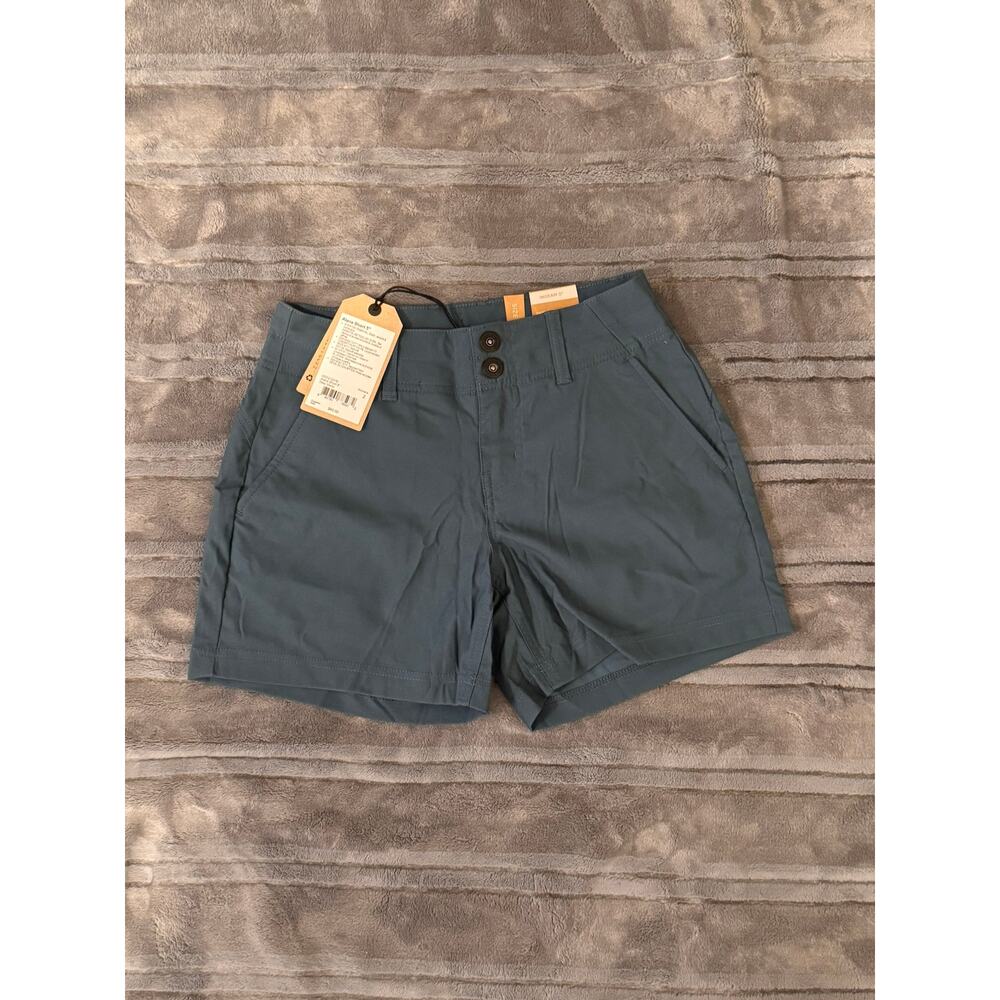NWT prAna 5" Alana Shorts Deep Stellar - Size 2 - Picture 3 of 8